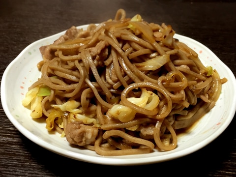 日本蕎麦で「そば焼き」